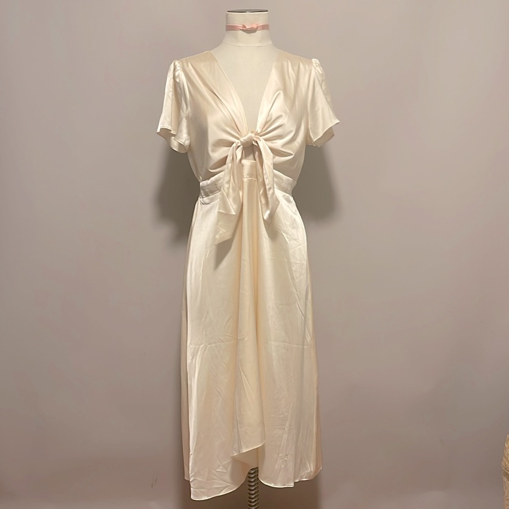 Baltic Born Poppi Satin Midi Dress